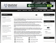 Tablet Screenshot of bestwebhostingwebsite.com